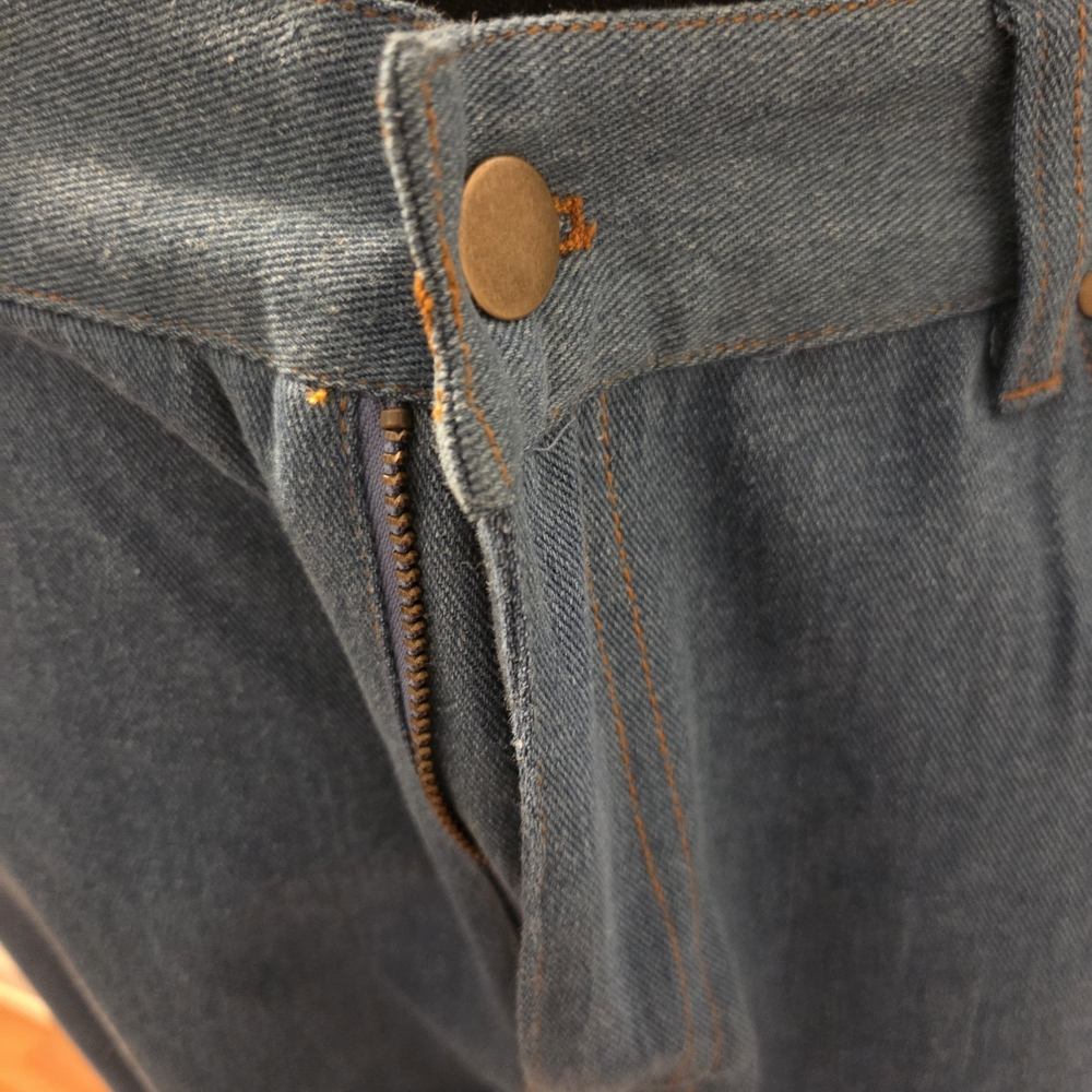 Women’s Blue Jeans with Rainbow Back Detail - Picture 6 of 9